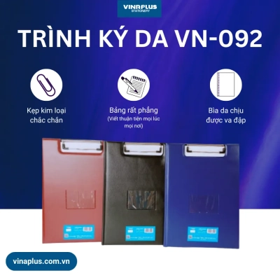 Sổ trình ký da VN- 092A