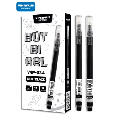 Bút bi gel VNP-034-đen
